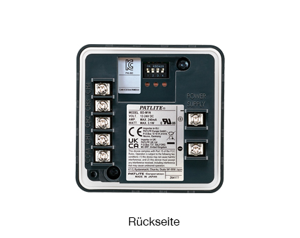 Akustischer Signalgeber (flache IP65-Ausführung für Schalttafeleinbau) BD
